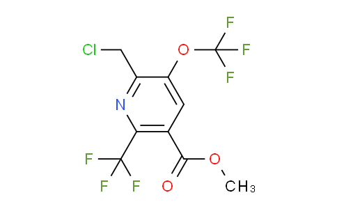 AM75375 | 1803996-38-4 | Methyl 2-(chloromethyl)-3-(trifluoromethoxy)-6-(trifluoromethyl)pyridine-5-carboxylate