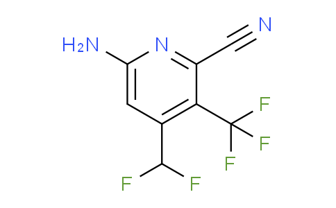 AM75379 | 1805059-63-5 | 6-Amino-2-cyano-4-(difluoromethyl)-3-(trifluoromethyl)pyridine