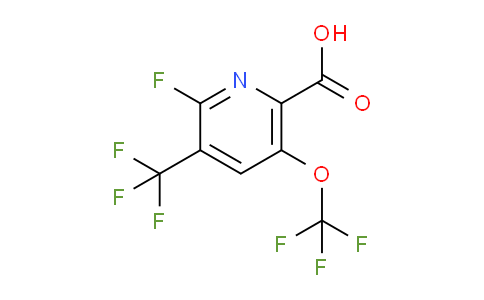 AM75386 | 1805975-06-7 | 2-Fluoro-5-(trifluoromethoxy)-3-(trifluoromethyl)pyridine-6-carboxylic acid