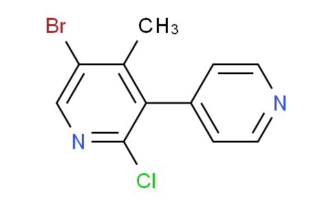 AM75457 | 1214350-43-2 | 5-Bromo-2-chloro-4-methyl-3-(pyridin-4-yl)pyridine