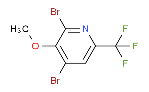 AM75471 | 1214330-68-3 | 2,4-Dibromo-3-methoxy-6-(trifluoromethyl)pyridine