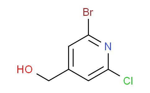 2-Bromo-6-chloropyridine-4-methanol
