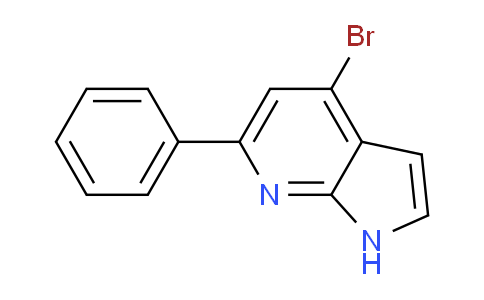 4-Bromo-6-phenyl-1H-pyrrolo[2,3-b]pyridine