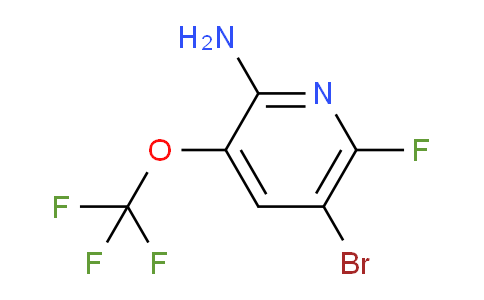 AM75820 | 1803941-25-4 | 2-Amino-5-bromo-6-fluoro-3-(trifluoromethoxy)pyridine