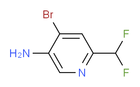 AM75825 | 1805193-85-4 | 5-Amino-4-bromo-2-(difluoromethyl)pyridine