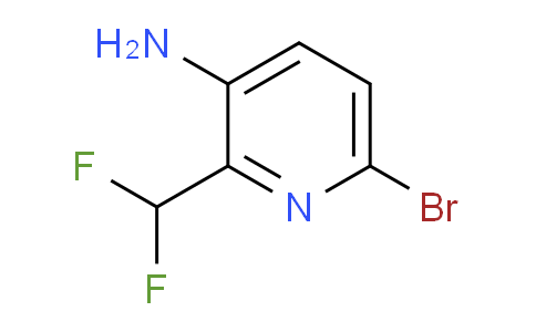 AM75831 | 1805959-10-7 | 3-Amino-6-bromo-2-(difluoromethyl)pyridine