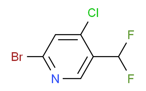 AM75835 | 1805018-95-4 | 2-Bromo-4-chloro-5-(difluoromethyl)pyridine