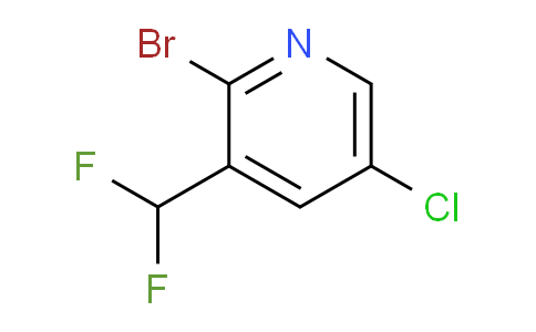 AM75837 | 1806763-06-3 | 2-Bromo-5-chloro-3-(difluoromethyl)pyridine