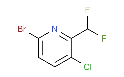 AM75841 | 1805299-42-6 | 6-Bromo-3-chloro-2-(difluoromethyl)pyridine