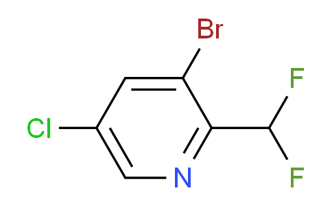 AM75847 | 1432754-12-5 | 3-Bromo-5-chloro-2-(difluoromethyl)pyridine