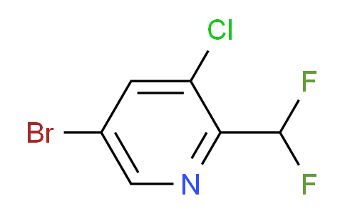 AM75848 | 1335056-26-2 | 5-Bromo-3-chloro-2-(difluoromethyl)pyridine