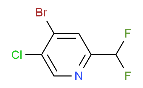 AM75854 | 1806763-19-8 | 4-Bromo-5-chloro-2-(difluoromethyl)pyridine