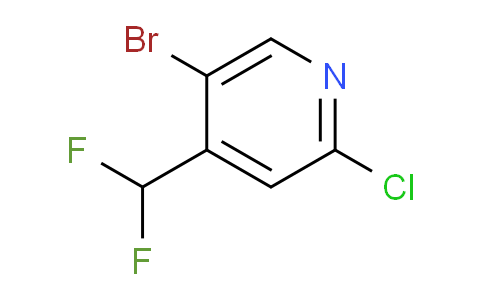 AM75855 | 1374659-34-3 | 5-Bromo-2-chloro-4-(difluoromethyl)pyridine