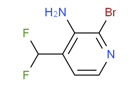 AM75857 | 1806766-41-5 | 3-Amino-2-bromo-4-(difluoromethyl)pyridine