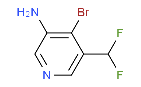 3-Amino-4-bromo-5-(difluoromethyl)pyridine