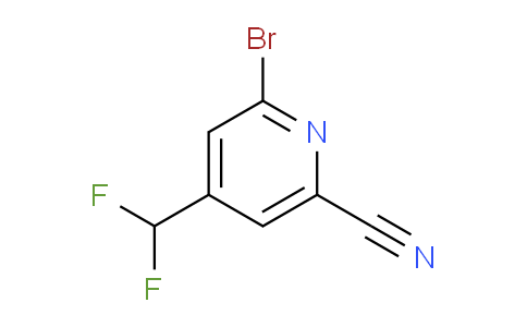 AM75863 | 1805221-58-2 | 2-Bromo-6-cyano-4-(difluoromethyl)pyridine