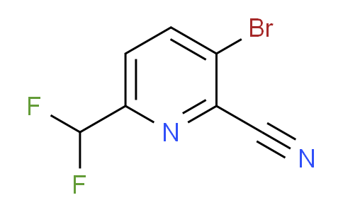AM75868 | 1806781-03-2 | 3-Bromo-2-cyano-6-(difluoromethyl)pyridine