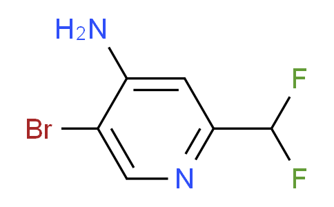 AM75869 | 1805193-95-6 | 4-Amino-5-bromo-2-(difluoromethyl)pyridine