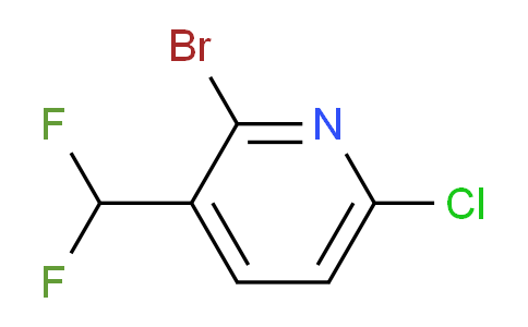 AM75878 | 1805299-47-1 | 2-Bromo-6-chloro-3-(difluoromethyl)pyridine