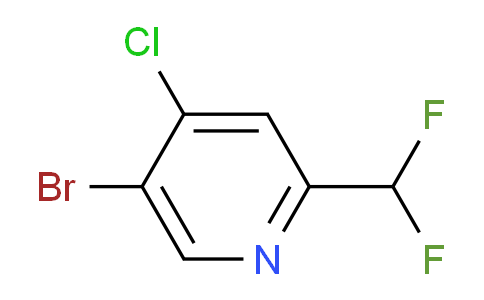 AM75883 | 1806780-80-2 | 5-Bromo-4-chloro-2-(difluoromethyl)pyridine