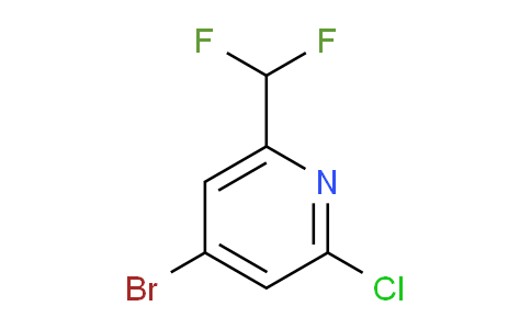 AM75887 | 1806780-85-7 | 4-Bromo-2-chloro-6-(difluoromethyl)pyridine