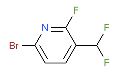 AM75889 | 1806781-37-2 | 6-Bromo-3-(difluoromethyl)-2-fluoropyridine