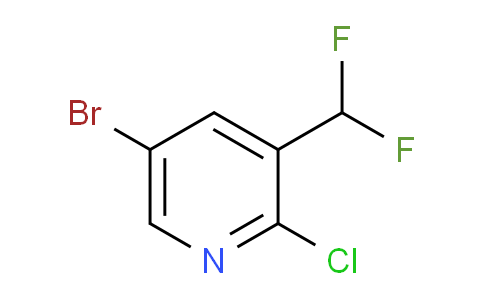 AM75890 | 1332392-76-3 | 5-Bromo-2-chloro-3-(difluoromethyl)pyridine