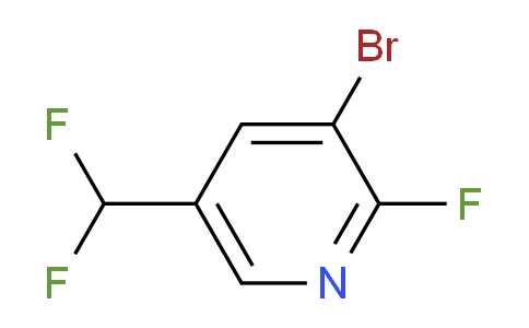 AM75894 | 1806002-23-2 | 3-Bromo-5-(difluoromethyl)-2-fluoropyridine