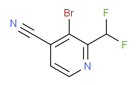 AM75899 | 1806770-05-7 | 3-Bromo-4-cyano-2-(difluoromethyl)pyridine