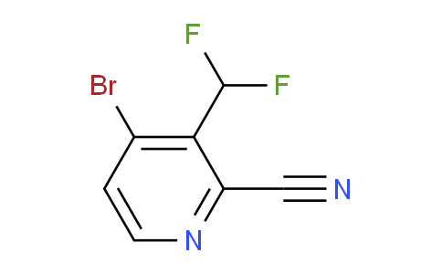 AM75902 | 1806781-10-1 | 4-Bromo-2-cyano-3-(difluoromethyl)pyridine