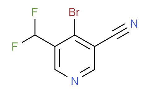 AM75904 | 1804758-44-8 | 4-Bromo-3-cyano-5-(difluoromethyl)pyridine
