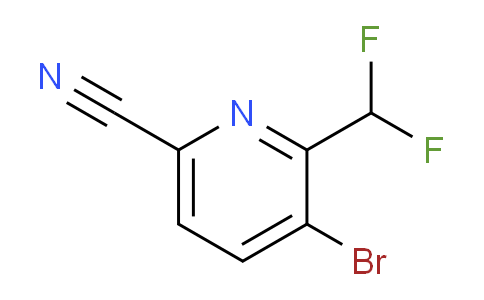 AM75906 | 1805189-43-8 | 3-Bromo-6-cyano-2-(difluoromethyl)pyridine