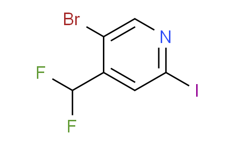 AM75911 | 1804707-14-9 | 5-Bromo-4-(difluoromethyl)-2-iodopyridine