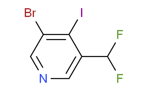 AM75912 | 1805299-99-3 | 3-Bromo-5-(difluoromethyl)-4-iodopyridine