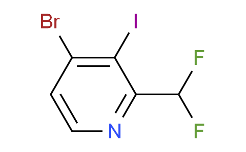AM75913 | 1806763-77-8 | 4-Bromo-2-(difluoromethyl)-3-iodopyridine