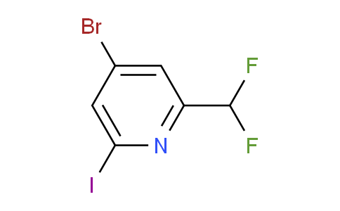 AM75914 | 1806777-65-0 | 4-Bromo-2-(difluoromethyl)-6-iodopyridine