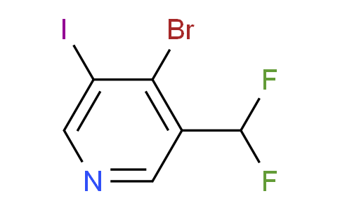 AM75915 | 1805222-35-8 | 4-Bromo-3-(difluoromethyl)-5-iodopyridine