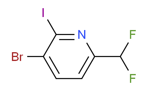 AM75917 | 1804944-52-2 | 3-Bromo-6-(difluoromethyl)-2-iodopyridine