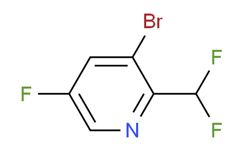 AM75920 | 1805299-91-5 | 3-Bromo-2-(difluoromethyl)-5-fluoropyridine
