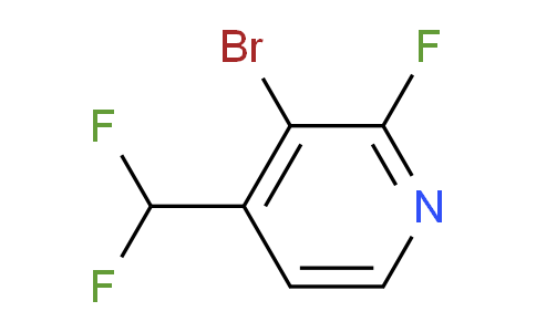 AM75921 | 1804707-01-4 | 3-Bromo-4-(difluoromethyl)-2-fluoropyridine