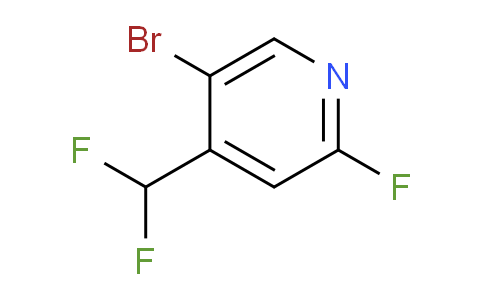 AM75922 | 1806770-18-2 | 5-Bromo-4-(difluoromethyl)-2-fluoropyridine