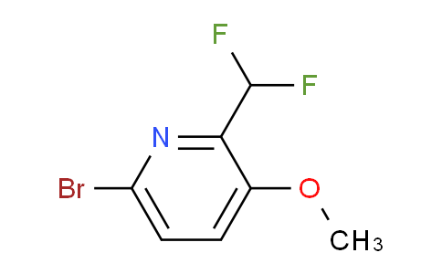 AM75925 | 1804440-87-6 | 6-Bromo-2-(difluoromethyl)-3-methoxypyridine