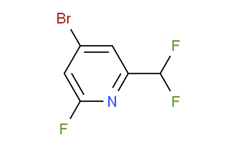 AM75929 | 1805200-26-3 | 4-Bromo-2-(difluoromethyl)-6-fluoropyridine