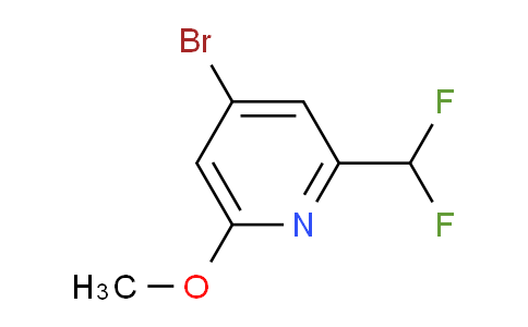 AM75930 | 1804440-92-3 | 4-Bromo-2-(difluoromethyl)-6-methoxypyridine