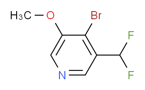 AM75931 | 1805223-09-9 | 4-Bromo-3-(difluoromethyl)-5-methoxypyridine