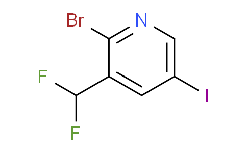 AM75937 | 1805314-55-9 | 2-Bromo-3-(difluoromethyl)-5-iodopyridine