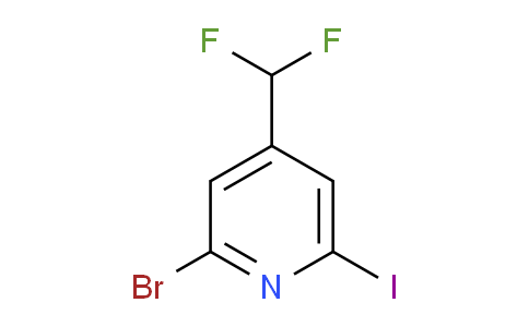 AM75938 | 1805200-33-2 | 2-Bromo-4-(difluoromethyl)-6-iodopyridine