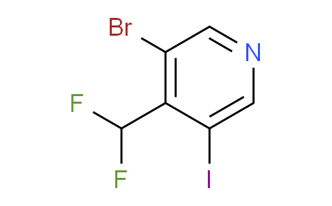 AM75940 | 1805279-44-0 | 3-Bromo-4-(difluoromethyl)-5-iodopyridine