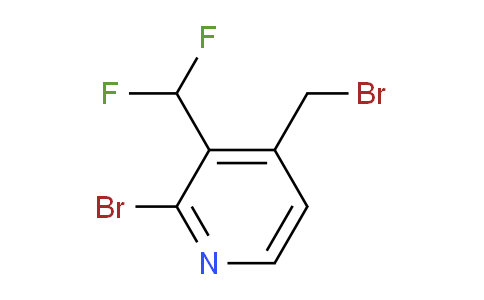 2-Bromo-4-(bromomethyl)-3-(difluoromethyl)pyridine
