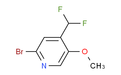 2-Bromo-4-(difluoromethyl)-5-methoxypyridine